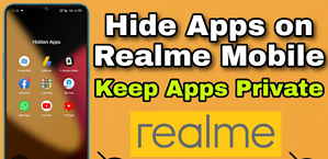 how to hide apps in realme