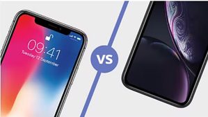 iPhone xr vs iPhone x Design