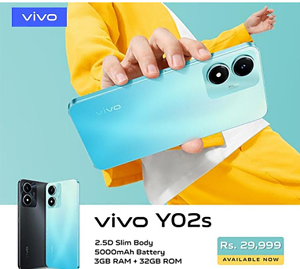 vivo y02s price in Pakistan