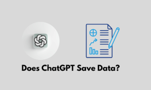 does chatgpt save data