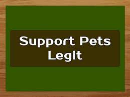 Are Support Pets Legitimate?