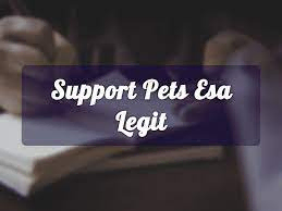 Are Support Pets Legitimate?
